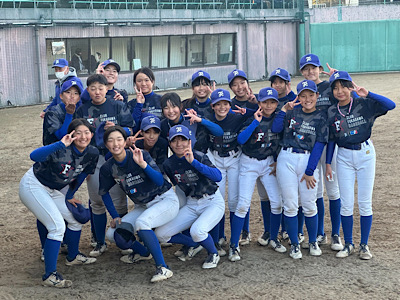 【2024年】東京ベイエリア中学女子軟式野球リーグ　優勝